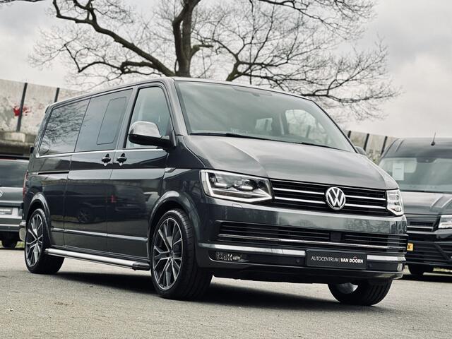 Volkswagen TRANSPORTER 2.0 TDI | 204 pk | DSG | Dubbel Cab | Highline | 2x Schuifdeur | Leer | Schuifdak | Camera | VOL Opties | Ex BTW