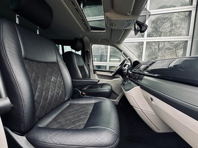Volkswagen TRANSPORTER 2.0 TDI | 204 pk | DSG | Dubbel Cab | Highline | 2x Schuifdeur | Leer | Schuifdak | Camera | VOL Opties | Ex BTW