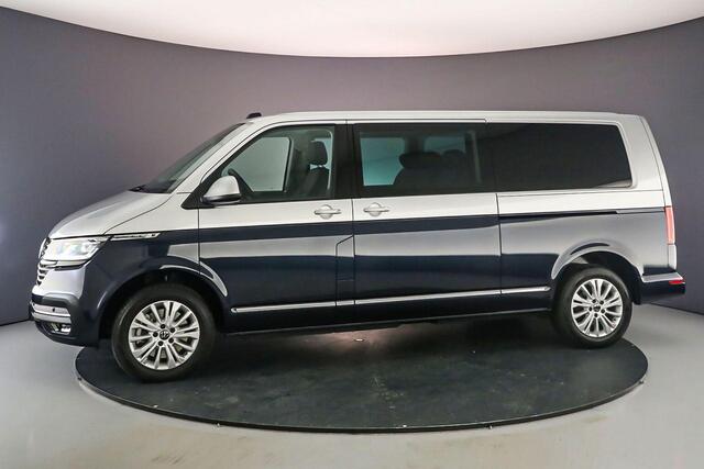 Volkswagen TRANSPORTER Dubbele cabine T6.1 2.0 TDI 204PK DSG L2H1 Highline Dubbele Schuifdeur | Lederen bekleding | Stoelverwarming | Navigatie