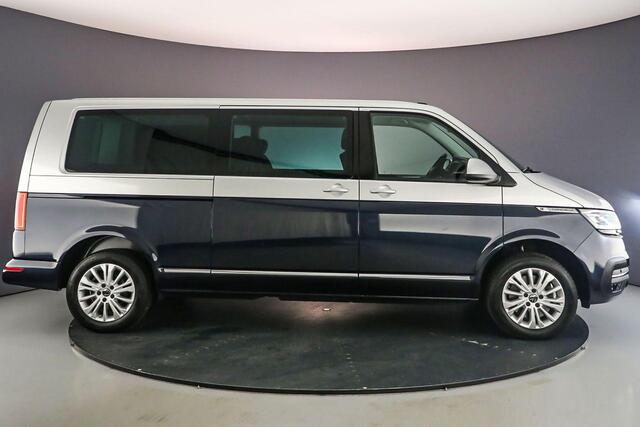 Volkswagen TRANSPORTER Dubbele cabine T6.1 2.0 TDI 204PK DSG L2H1 Highline Dubbele Schuifdeur | Lederen bekleding | Stoelverwarming | Navigatie