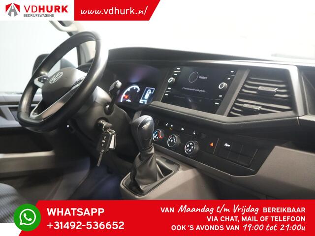 Volkswagen TRANSPORTER Volkswagen Transporter T6.1 2.0 TDI 150 pk DSG Aut. L2 2x Schuifdeur/ LED/ Stoelverw./ Standkachel/ Carplay/ 2.5t Trekverm.