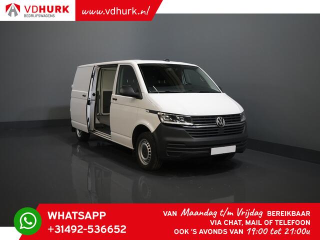 Volkswagen TRANSPORTER Volkswagen Transporter T6.1 2.0 TDI 150 pk DSG Aut. L2 2x Schuifdeur/ LED/ Stoelverw./ Standkachel/ Carplay/ 2.5t Trekverm.