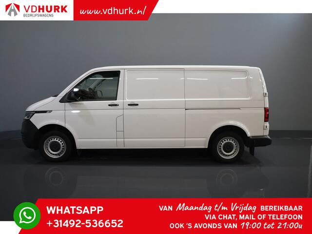 Volkswagen TRANSPORTER Volkswagen Transporter T6.1 2.0 TDI 150 pk DSG Aut. L2 2x Schuifdeur/ LED/ Stoelverw./ Standkachel/ Carplay/ 2.5t Trekverm.