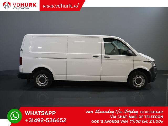 Volkswagen TRANSPORTER Volkswagen Transporter T6.1 2.0 TDI 150 pk DSG Aut. L2 2x Schuifdeur/ LED/ Stoelverw./ Standkachel/ Carplay/ 2.5t Trekverm.