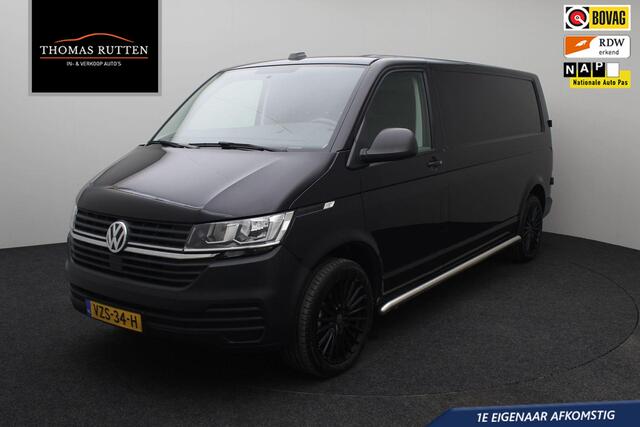 Volkswagen TRANSPORTER 2.0 TDI L2H1 110PK 2023 NAP | Airco | Cruise control | Carplay | PDC | 19'' Lichtmetaal | Sidebars | 1e eigenaar | USB | Bluetooth |