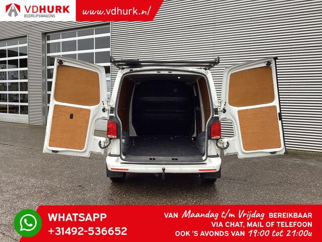 Volkswagen TRANSPORTER T6.1 2.0 TDI 150 pk DSG Aut. L2 LED/ Imperiaal + Ladder/ 17" LMV/ Sidebars/ Standkachel/ Stoelverw./ Navi/ Carplay/ Camera