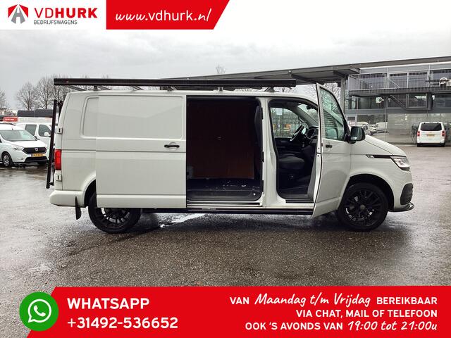 Volkswagen TRANSPORTER T6.1 2.0 TDI 150 pk DSG Aut. L2 LED/ Imperiaal + Ladder/ 17" LMV/ Sidebars/ Standkachel/ Stoelverw./ Navi/ Carplay/ Camera