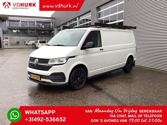 Volkswagen TRANSPORTER T6.1 2.0 TDI 150 pk DSG Aut. L2 LED/ Imperiaal + Ladder/ 17" LMV/ Sidebars/ Standkachel/ Stoelverw./ Navi/ Carplay/ Camera