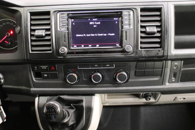 Volkswagen TRANSPORTER 2.0 TDI L2H1 LANG DUBBELE SCHUIFDEUR EURO 6
