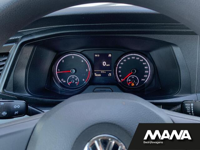 Volkswagen TRANSPORTER 2.0TDI L2H1 28 Airco Cruise Sensoren Trekhaak Betonplex Airbag 12V CarPlay Wandbekleding Bijrijdersbank DIN
