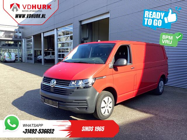 Volkswagen TRANSPORTER 2.0 TDI L2 BPM VRIJ! Standkachel/ Stoelverw./ Carplay/ Cruise/ PDC/ Trekhaak