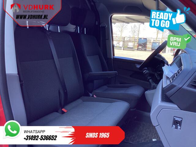 Volkswagen TRANSPORTER 2.0 TDI L2 BPM VRIJ! Standkachel/ Stoelverw./ Carplay/ Cruise/ PDC/ Trekhaak