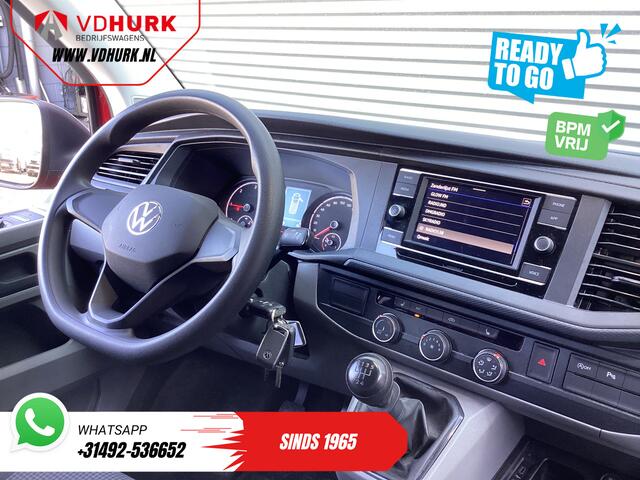 Volkswagen TRANSPORTER 2.0 TDI L2 BPM VRIJ! Standkachel/ Stoelverw./ Carplay/ Cruise/ PDC/ Trekhaak