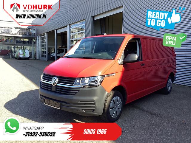 Volkswagen TRANSPORTER 2.0 TDI L2 BPM VRIJ! Standkachel/ Stoelverw./ Carplay/ Cruise/ PDC/ Trekhaak