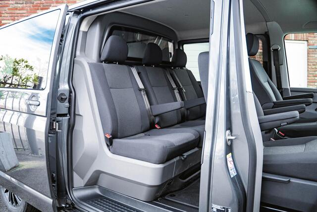 Volkswagen TRANSPORTER T6.1 2.0 TDI 150 PK DSG L2H1 A-Klep DUB/CAB ACC | Lane Assist | NAVI | Virtual cockpit | 2x Schuifdeuren | Side Assist |