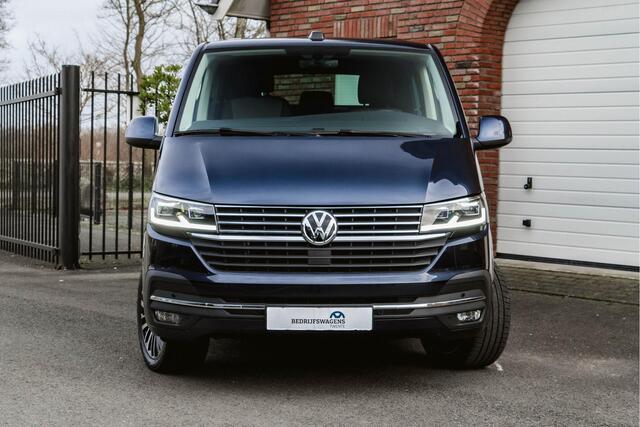 Volkswagen TRANSPORTER T6.1 2.0 TDI 204 PK DSG CARAVELLE L2H1 A-KLEP DUB/DUB ACC | LED | Leder | Virtual Cockpit | Privacy glass |