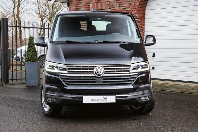 Volkswagen TRANSPORTER T6.1 2.0 TDI 204PK DSG L2H1 HIGHLINE DUB/CAB Standkachel | Leder | LED | Trekhaak | Full Option |