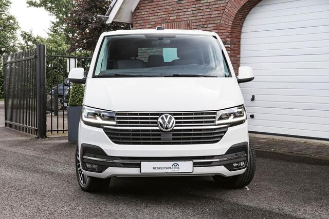 Volkswagen TRANSPORTER T6.1 2.0 TDI 204 PK DSG CARAVELLE L2H1 A-KLEP DUB/DUB ACC | LED | Leder | Virtual Cockpit | Privacy glass |
