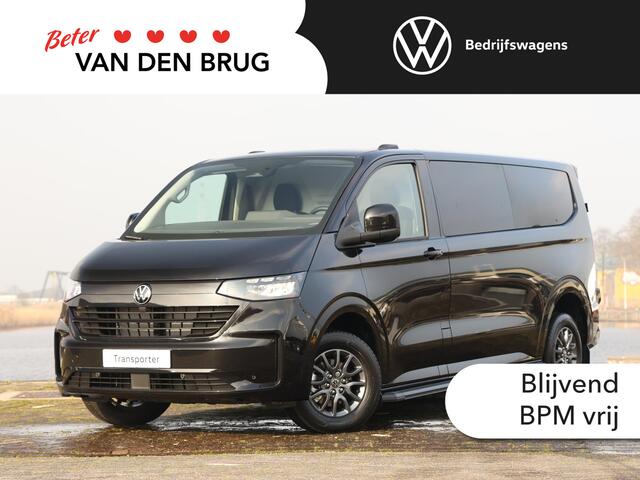 Volkswagen TRANSPORTER 2.0 TDI 150PK Automaat L2H1 Style | Sidebars | Betimmering | Trekhaak | Camera | Lane Assist | Side Assist |