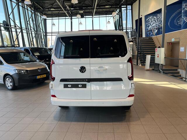 Volkswagen TRANSPORTER Bedrijfswagens Bulli L2 2.0 TDI 170 pk 125 kW pk 8 versn. Auto | BPM vrij | Achterdeuren met ruit | Trekhaakvoorbereiding | Exterieurpakket met bumpers, grille, spiegels en handgrepen in carrosseriekleur | Diefstalalarmsysteem met interieurbeveiliging, no