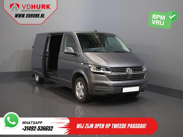 Volkswagen TRANSPORTER 2.0 TDI 150 pk DSG Aut. L2 BPM VRIJ! LED/ Standkachel/ Stoelverw./ Carplay/ Camera/ PDC/ LMV/ Cruise/ Airco