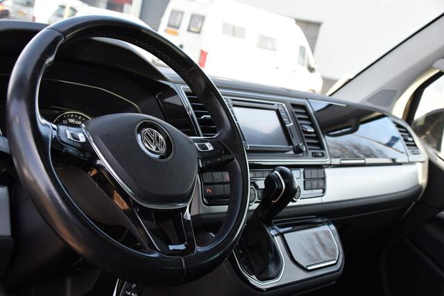 Volkswagen TRANSPORTER 2.0 TDI L2H1 DC Caravelle Adaptieve Cruise, LED, Elektrische Schuifdeur, Leder, Sensoren, 204PK, Automaat, Uniek!