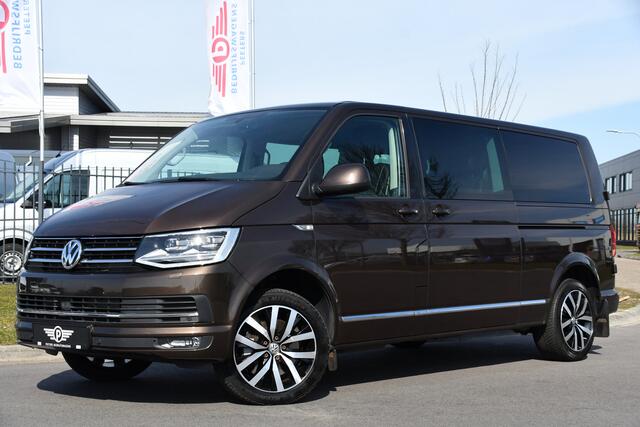 Volkswagen TRANSPORTER 2.0 TDI L2H1 DC Caravelle Adaptieve Cruise, LED, Elektrische Schuifdeur, Leder, Sensoren, 204PK, Automaat, Uniek!