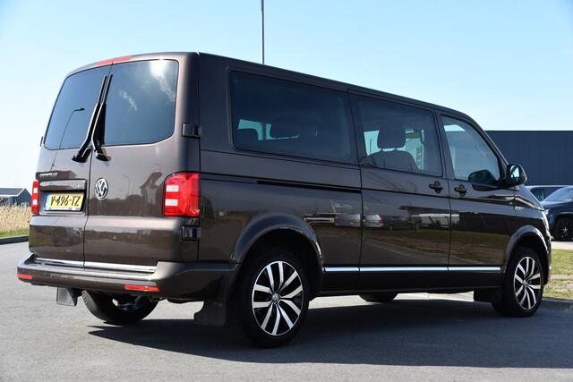 Volkswagen TRANSPORTER 2.0 TDI L2H1 DC Caravelle Adaptieve Cruise, LED, Elektrische Schuifdeur, Leder, Sensoren, 204PK, Automaat, Uniek!