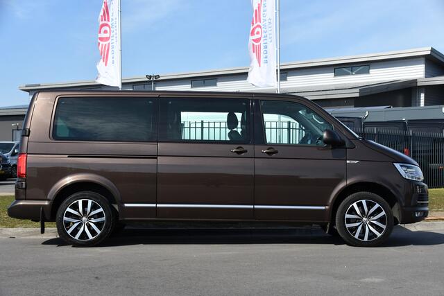 Volkswagen TRANSPORTER 2.0 TDI L2H1 DC Caravelle Adaptieve Cruise, LED, Elektrische Schuifdeur, Leder, Sensoren, 204PK, Automaat, Uniek!