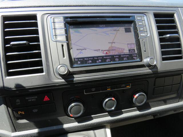 Volkswagen TRANSPORTER 2.0 TDI 150Pk Euro6 L2H1 Highline BPM Vrij! * Rijklaarprijs incl. garantie * Navigatie * Comfort Stoelen * Trekhaak * Parkeersensoren V+A