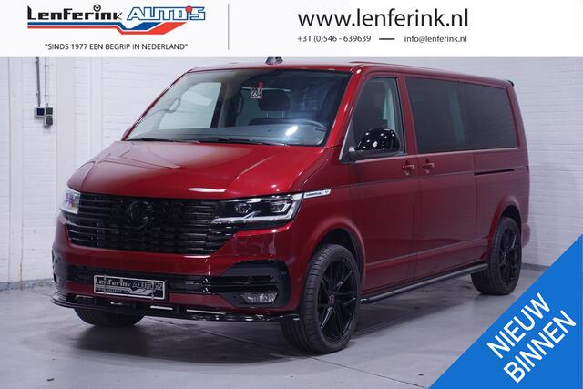 Volkswagen TRANSPORTER 2.0 TDI 150 pk Dubbel Cabine Fontana Red Navi, Camera, 20" LMV, LED Koplampen, Adapt. Cruise, Privacyglas, 5-Zits
