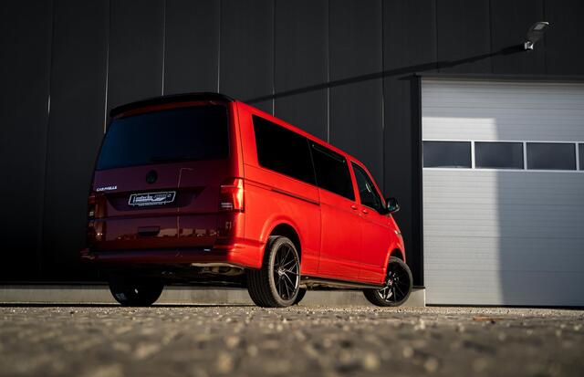 Volkswagen TRANSPORTER 2.0 TDI 150 pk Dubbel Cabine Fontana Red Navi, Camera, 20" LMV, LED Koplampen, Adapt. Cruise, Privacyglas, 5-Zits