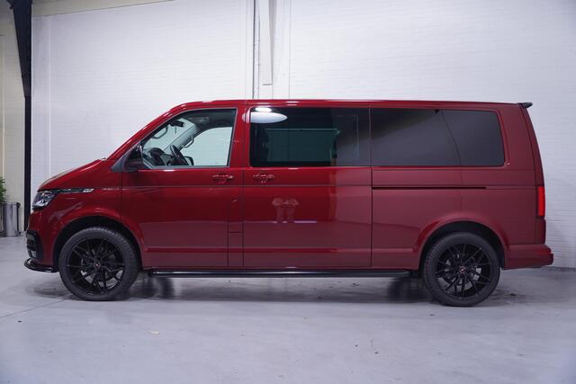 Volkswagen TRANSPORTER 2.0 TDI 150 pk Dubbel Cabine Fontana Red Navi, Camera, 20" LMV, LED Koplampen, Adapt. Cruise, Privacyglas, 5-Zits