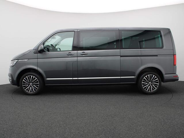Volkswagen TRANSPORTER 2.0 TDI L2H1 Caravelle 204PK DSG (gesloten bestel) Achteruitrijcamera, 2x elek. schuifdeur, leder, winterpakket, virtual cockpit, elek. stoel, alarm, 18'' lichtmetaal