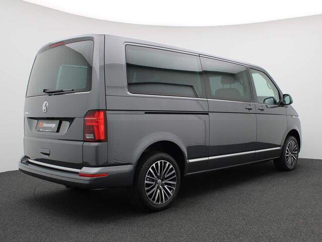 Volkswagen TRANSPORTER 2.0 TDI L2H1 Caravelle 204PK DSG (gesloten bestel) Achteruitrijcamera, 2x elek. schuifdeur, leder, winterpakket, virtual cockpit, elek. stoel, alarm, 18'' lichtmetaal