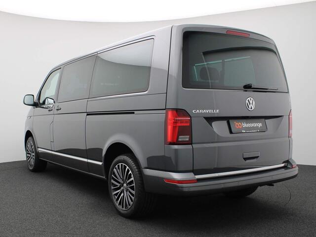 Volkswagen TRANSPORTER 2.0 TDI L2H1 Caravelle 204PK DSG (gesloten bestel) Achteruitrijcamera, 2x elek. schuifdeur, leder, winterpakket, virtual cockpit, elek. stoel, alarm, 18'' lichtmetaal