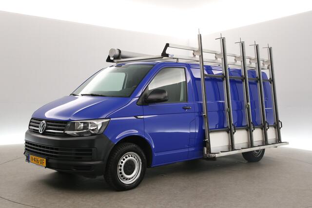 Volkswagen TRANSPORTER 2.0 TDI L2H1 140PK Glasauto Glasresteel Airco Cruise Carplay Navigatie Imperiaal Trekhaak