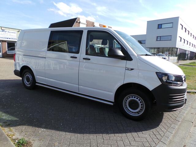 Volkswagen TRANSPORTER 2.0 TDI L2H1 DC Airco,Trekhaak NAP