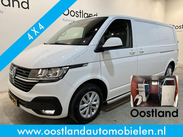 Volkswagen TRANSPORTER 2.0 TDI L2H1 Highline 4Motion 150 PK Servicebus / Inrichting / Euro 6 / 220V. / 2X Schuifdeur / Airco / Cruise Control / Camera / CarPlay / Navigatie