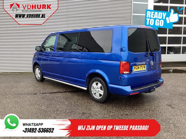 Volkswagen TRANSPORTER T6.1 2.0 TDI 150 pk DSG Aut. L2 DC Dubbel Cabine LED/ Adapt.Cruise/ Leder/ 2.5t trekverm./ Stoelverw./ Navi/ Carplay/ Camera/ PDC