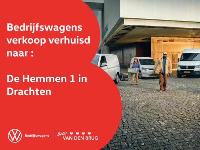 Volkswagen TRANSPORTER 2.0 TDI 150pk Automaat L2H1 | BPM-vrij | Achterdeuren | Camera | Cruise control |