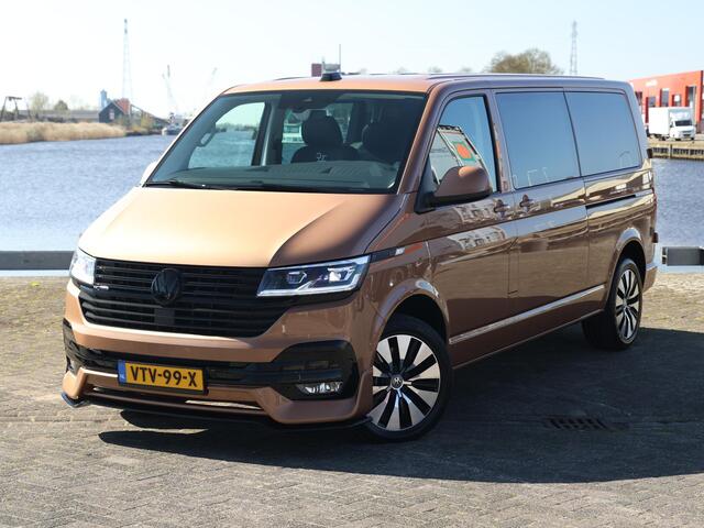 Volkswagen TRANSPORTER 2.0 TDI 204PK DSG 4Motion L2H1 DC Bulli 75-Edition | ACC | LED | Elektrische Schuifdeuren | Leder | Alarm | Stoelverwarming | Trekhaak |