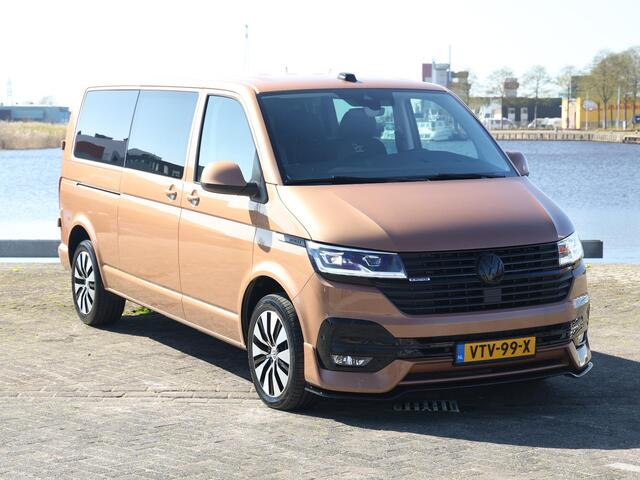 Volkswagen TRANSPORTER 2.0 TDI 204PK DSG 4Motion L2H1 DC Bulli 75-Edition | ACC | LED | Elektrische Schuifdeuren | Leder | Alarm | Stoelverwarming | Trekhaak |