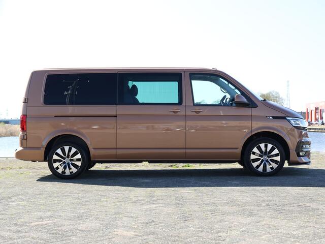 Volkswagen TRANSPORTER 2.0 TDI 204PK DSG 4Motion L2H1 DC Bulli 75-Edition | ACC | LED | Elektrische Schuifdeuren | Leder | Alarm | Stoelverwarming | Trekhaak |