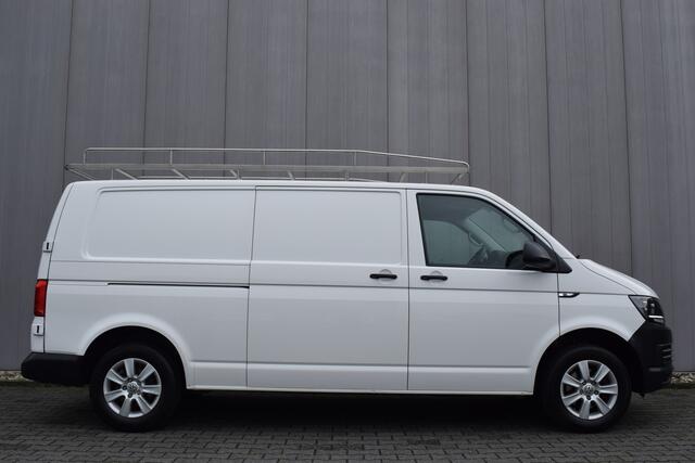 Volkswagen TRANSPORTER 2.0 TDi L2 Comfortline Carplay | Zwart Leder | Airco | Trekhaak | Imperiaal