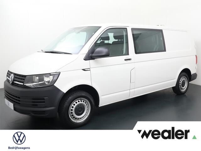 Volkswagen TRANSPORTER 2.0 TDI L2H1 Dub. Cab. Trendline | 102 PK | Dubbele Cabine 6-Persoons | Standkachel | Airco | Cruise Controle | Trekhaak