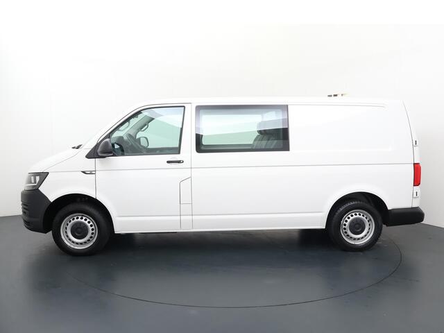 Volkswagen TRANSPORTER 2.0 TDI L2H1 Dub. Cab. Trendline | 102 PK | Dubbele Cabine 6-Persoons | Standkachel | Airco | Cruise Controle | Trekhaak