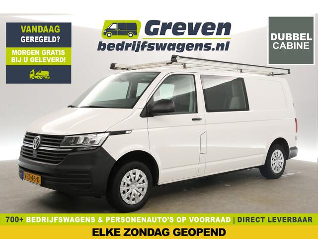 Volkswagen TRANSPORTER 2.0 TDI L2H1 140PK Dubbele Cabine 5 Persoons Airco PDC Imperiaal Elektrpakket Trekhaak