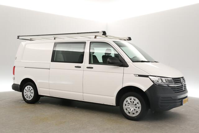 Volkswagen TRANSPORTER 2.0 TDI L2H1 140PK Dubbele Cabine 5 Persoons Airco PDC Imperiaal Elektrpakket Trekhaak