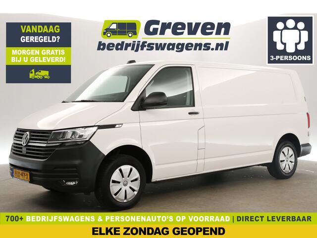 Volkswagen TRANSPORTER 2.0 TDI L2H1 Airco Cruise Carplay PDC Navigatie 3 Persoons Elektrpakket Trekhaak